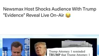 Newsmax Host Shocks Audience With Trump "Evidence" Reveal Live On-Air