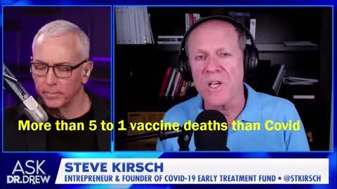 More deaths from vaccines than Covid virus! Dr. Steven Kirsch