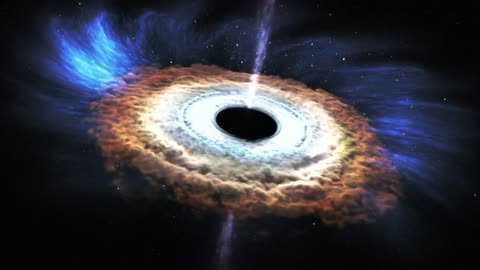 Nasa massive black hole shread passin star