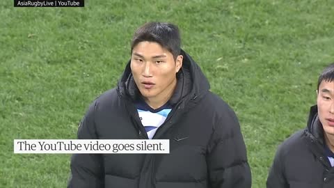 Hong Kong protest song appears to play instead of Chinese national anthem at rugby game