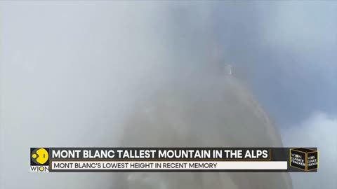 Mont Blanc tallest mountain in the Alps