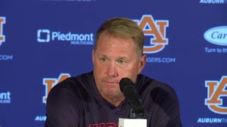 Auburn head coach Hugh Freeze previews UMass season opener