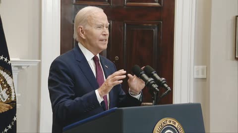 President Joe Biden delivers remarks following Supreme Court ruling on affirmative actio