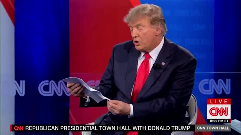 Trump pulls out screenshots of his tweets from January 6th and fact checks CNNs Kaitlan Collins