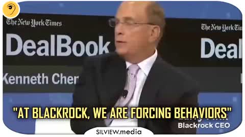 "WE ARE FORCING BEHAVIORS" - BlackRock