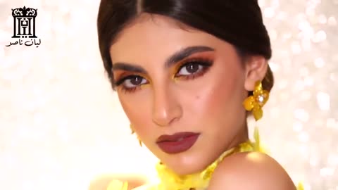 Yellow and Oud Makeup