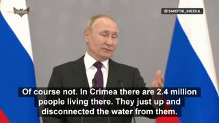 Putin on the Goal with Ukraine