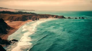 Relax Library: Video 33.Standing on the cliffs . Relaxing videos and sounds