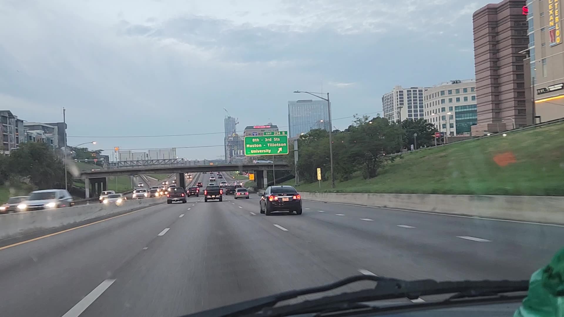 Austin Texas highway drive