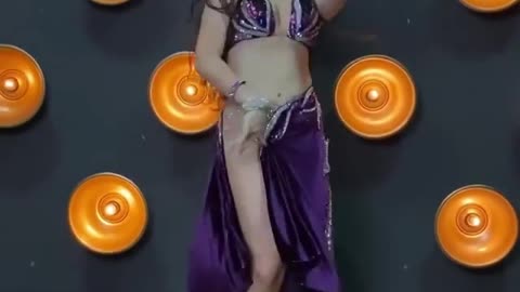 Hot belly dancing steps