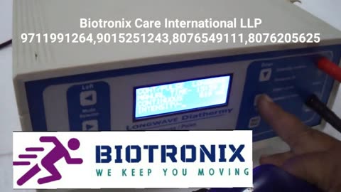 Biotronix Solution Forever Physiotherapy Longwave Therapy Diathermy Equipment LWD Diathermy