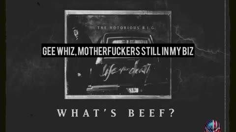 WTF? A song released by the Notorious B.I.G & Diddy in 1997 where he says..
