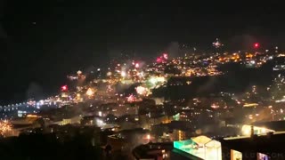 Some pisoshito mayor of Naples, Italy banned Fireworks on New Year's?