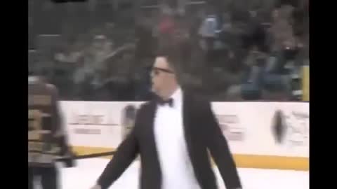 Angry Hockey Coach Ejected For Mimicking Blind Man To Mock Referees
