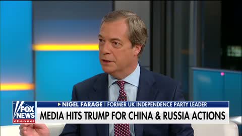 Nigel Farage Says President Trump Has Been a Huge Success on Foreign Policy Nov 2019