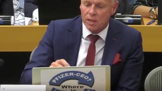 Rob Roos MEP exposing Pfizer