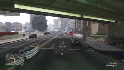 GTA 5 Stealing Truck-Lester