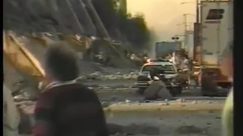 Police Footage of San Francisco's Oct 17 1989 Earthquake Aftermath Part 1
