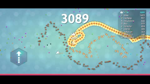 How I made it again in this level of this game play #snake #snakegame #gameplay