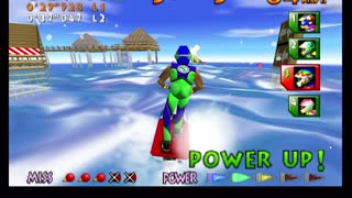 Wave Race N64 Final Round 6 Southern Island