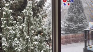 Snowing in Colorado