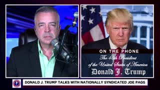 President Donald Trump Interview with Joe Pags