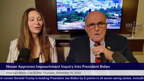 America's Mayor Live (E299): House Approves Impeachment Inquiry Into President Biden