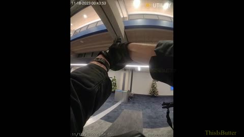 Evansville police release bodycam of a shooting that occurred inside Evansville Regional Airport
