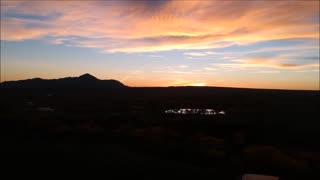 Ute Mountain Sunset.