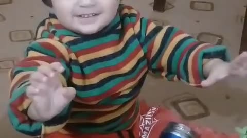 cute baby dancing