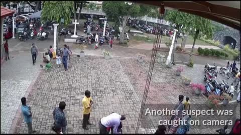 footage of Sri Lanka suicide bombing suspects