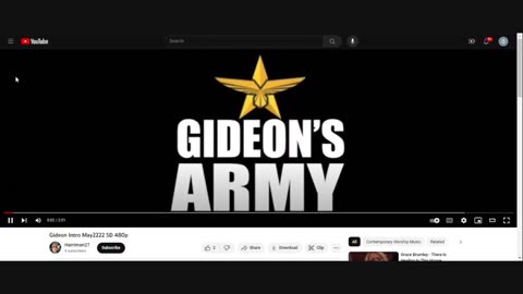 GIDEONS ARMY 9/20/23 @ 930 AM EST WED !!!!!