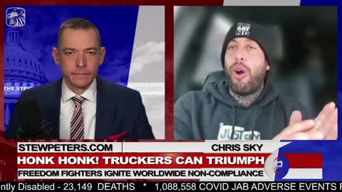 HONK HONK! Truckers Can Triumph, Freedom Fighters Ignite Worldwide Non-Compliance