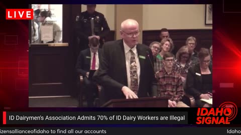 Republican Blanksma continues to deny that there are 35,000 illegal workers in Idaho