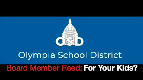 Olympia School Board Member Reed Doesn't Care About Poor White People