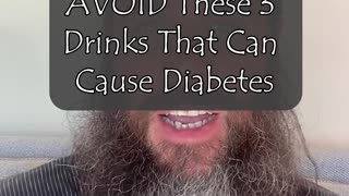 AVOID These 3 Drinks That Can Cause Diabetes