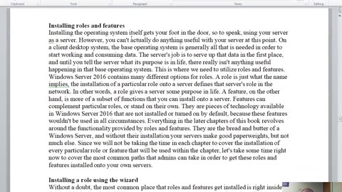 Windows Server 2016 part 3