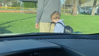 School Principal and Student Work Together to Startle Teacher