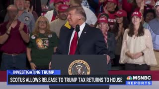 Supreme allows the release of trump's tax returns to House of Democrats