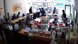 Armed Robbery at a packed San Francisco coffee shop