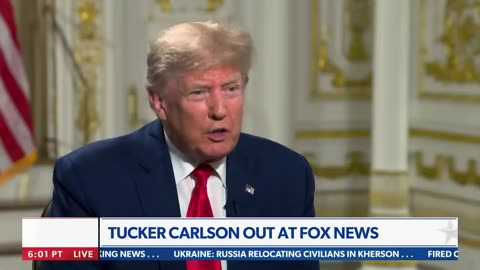 Donald Trump reacts to Tucker Carlson, Fox News parting ways