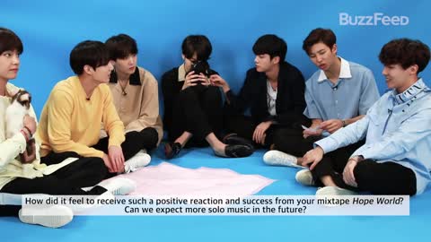 BTS Plays With Puppies While Answering Fan Questions