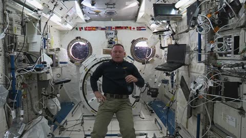 Thanksgiving Message from the International Space Station