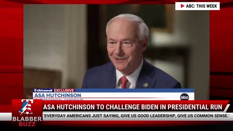 Asa Hutchinson To Challenge Biden In Presidential Run