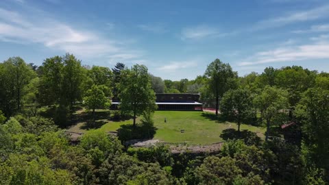 St Mary's Retreat Center Sewanee TN 4K drone video