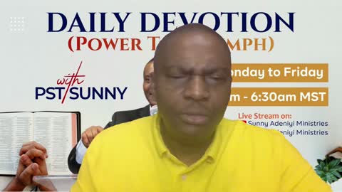 Power To Triumph (Day 11 of 21 Days Prayer & Fasting) Beginning With Gratitude - January 19, 2023