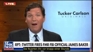 TUCKER: "Das FBI hat sich mit Twitter und Facebook getroffen"