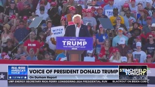 Trump responds to the Durham report