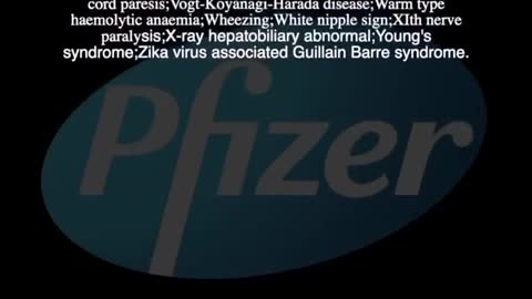 Pfizer Side Effects Release