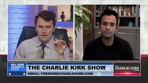 Exclusive: Vivek Ramaswamy Joins the Charlie Kirk Show to Officially Endorse Kari Lake